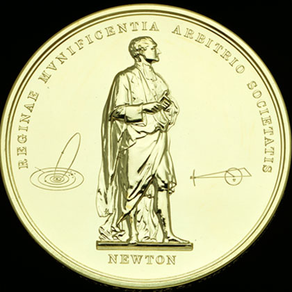 November 1844: Boole awarded the Royal Medal for Mathematics presented by the Royal Society, London