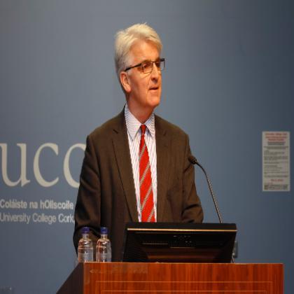 Professor Patrick Fitzpatrick opens the George Boole 200 Inaugural Lectures
